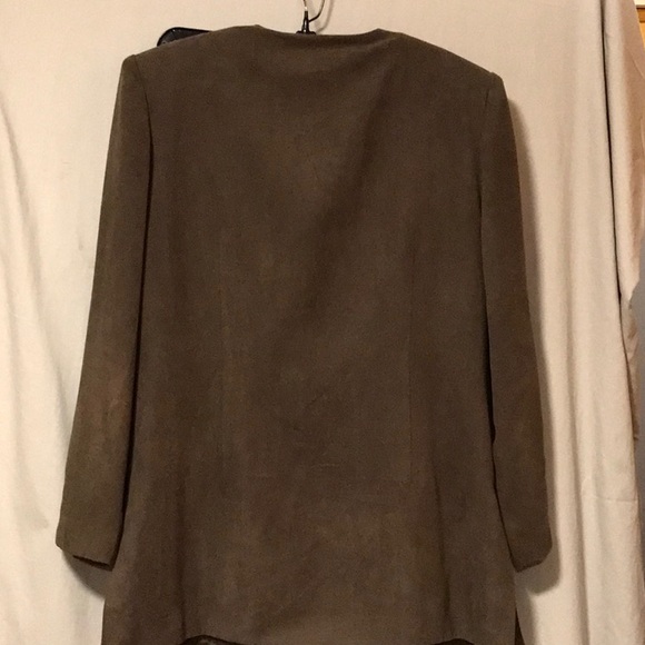 Kathryn Deene New York Brown Pantsuit Size US14/EU44 - Picture 7 of 8